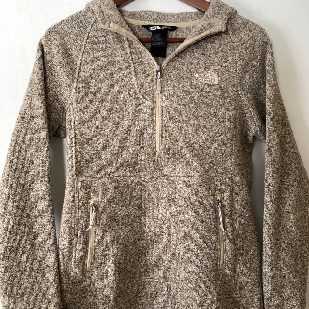 North Face fleece sweater, size Small